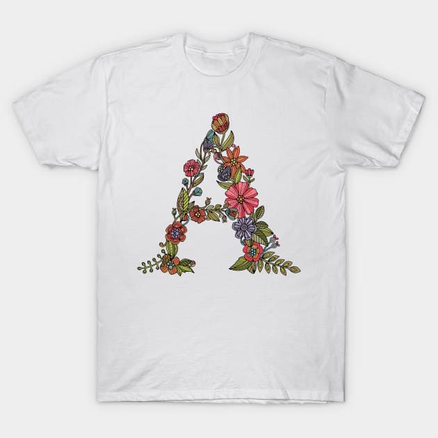 A - Monogram T-Shirt by Valentina Harper